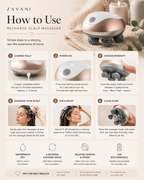 ZAVANI Recharge Scalp Massager
